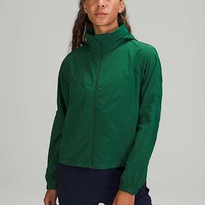 NWT Lululemon lightweight jacket Everglade green